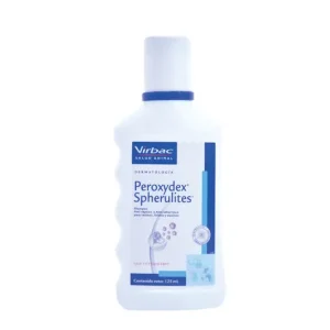 Peroxydex Spherulites Virbac 125 ml – vista frontal